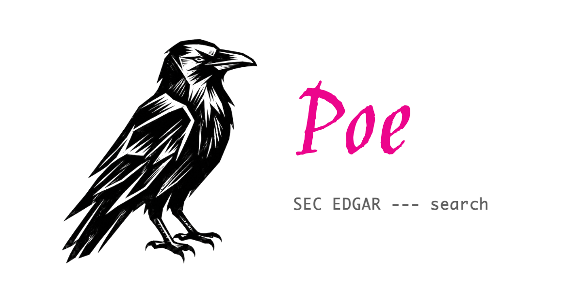 Poe — EDGAR precedent search